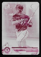 2017 Bowman Chrome Mini Prospect #158 Leody Taveras Magenta Printing Plate #1/1