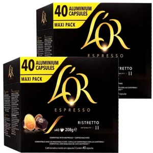 Ristretto L'OR 80 Cápsulas Maxi Pack compatibles Nespresso - Imagen 1 de 2