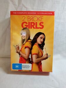 2 Broke Girls Seasons 1 - 3 DVD Region 4 Box Set