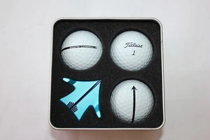 NEW SCOTTY CAMERON AERO ALIGNMENT TOOL KIT - TURBO BLUE - 3 TITLEIST PROV1 BALLS - Picture 1 of 3
