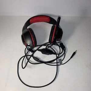 Beexcellent GM-1 Pro Gaming Headset Black+Red In GREAT CONDITION!!! - Picture 1 of 5