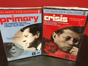 PRIMARY / CRISIS / FACES OF NOVEMBER (Robert Drew John F. Kennedy JFK Films) DVD - Imagen 1 de 2