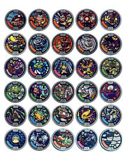 15 Random Yo-Kai Watch Medals Youkai Series 1, 2, OR 3.  3 Holos and 0 Repeats