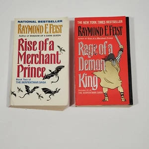 Raymond E Feist Lot of 2 The Serpentwar Saga Paperback Books 2, 3 - Bild 1 von 6
