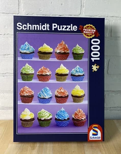 Schmidt Jigsaw Puzzle, Cupcakes, 1000 Pieces - Picture 1 of 11