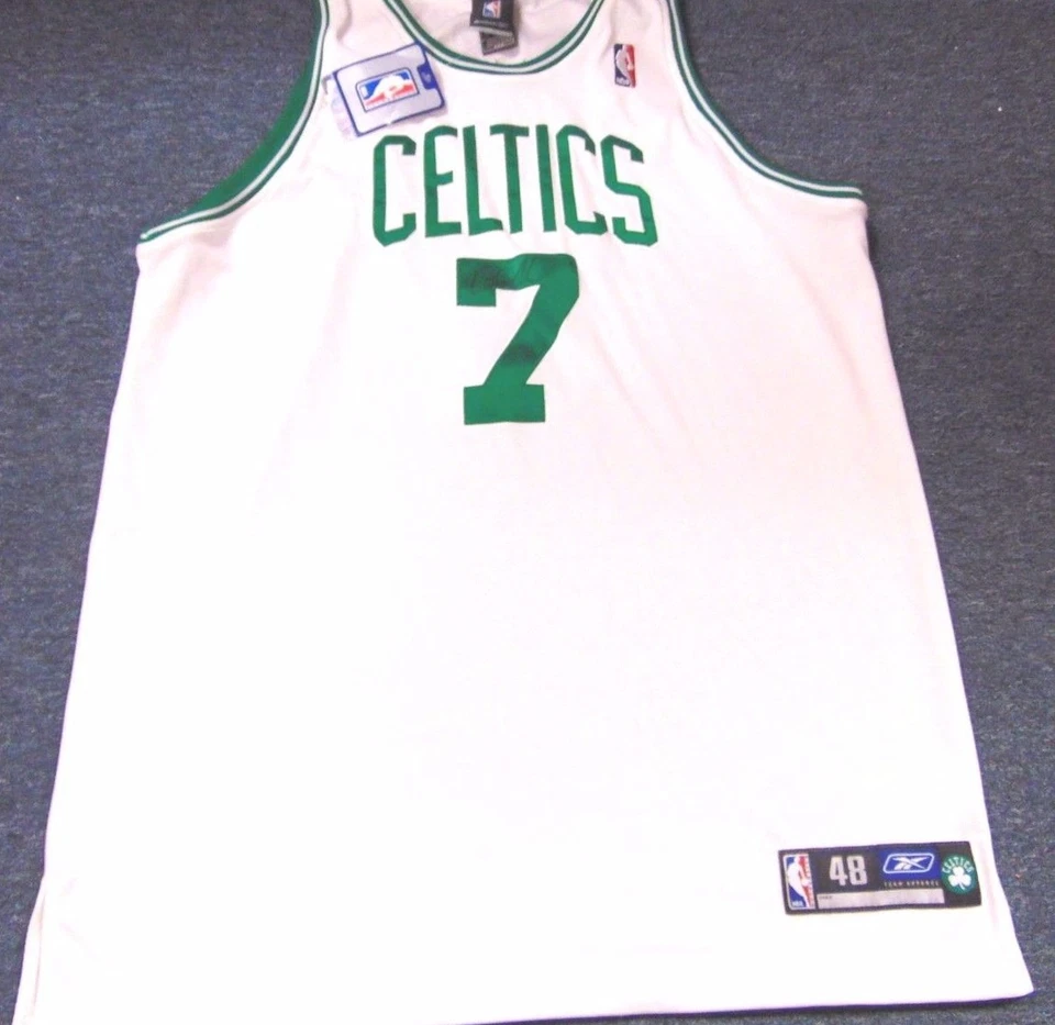 CAMISETA VINTAGE REEBOK NBA BOSTON CELTICS AUTÉNTICA AUTO AL JEFFERSON TALLA 48 Foto 1 de 4
