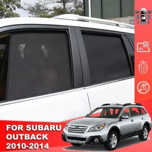 Window Sun Shade Visor Magnetic Reversible Shield Curtain For Subaru Outback BR - Picture 1 of 15