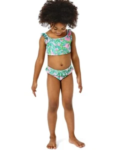 Lilly Pulitzer NWT UPF 50+ Girls Janessa Bikini Suite Views $68 Size 2,3 - Picture 1 of 12