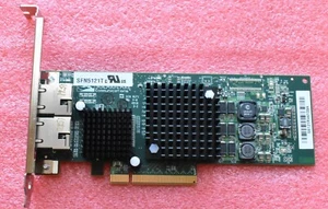 Solarflare SFN5121T Dual-Port 10G Ethernet Enterprise Network Card - Full Height - Picture 1 of 3