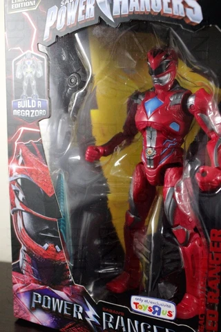RED RANGER POWER RANGERS 2017 Movie Legacy Megazord TRU Toys R Us Exclusive BAF Cover