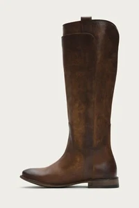 Frye Paige hohe Damenreitstiefel (6,5) dunkelbraun - Bild 1 von 3