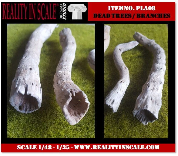 Reality In Scale 1/48 - 1/35 Dead Trees / Branches (contains 3 - 4 dead trees) - Image 1 of 1