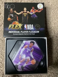 De’Aaron Fox Basic NBA Flex Tile Flexagon AR Trading Card First Mint Kings - Picture 1 of 1