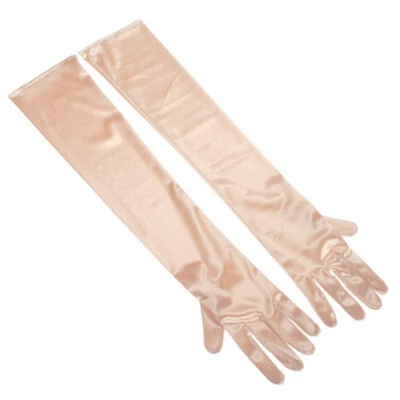 Mujeres Damas Guantes Largos Dedo Elegante Elegante Vestido de Fiesta Noche Boda 20/30S Foto 1 de 4