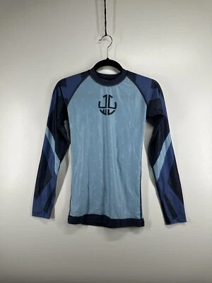 Camisa Jiu Jitsu Liga Mundial Rash Guard Para Hombre Talla XS MMA Manga Larga Azul Foto 1 de 4