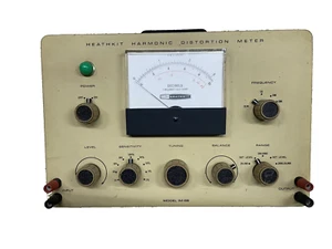 Heathkit Distortion Meter Model IM-58 Vintage late 60's Early 70's Untested. - Picture 1 of 8