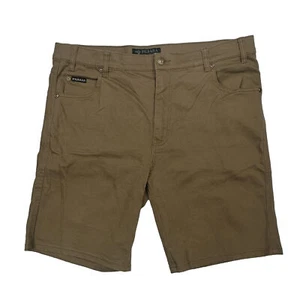 Pilbara Collection By Ritemate Men's Chino Shorts Size 97/38 Brown Stretch - Foto 1 di 10