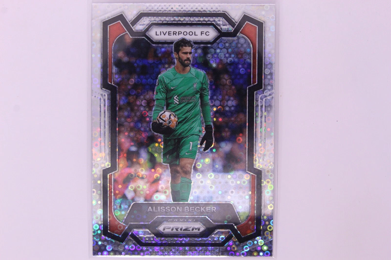 2023-24 Prizm EPL Breakaway Alisson Becker #78 Liverpool