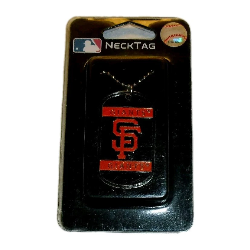 San Francisco Giants Dog Tag Neck Tag Necklace Mlb Baseball Brand New - Image 1 of 1