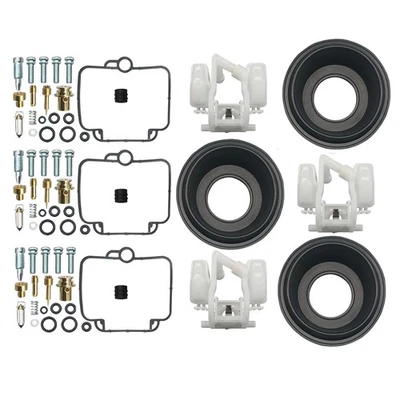 3x PARA Triumph Sprint SS 1997 - 1998 Kit Reparación Carburador Diafragma Flotador Foto 1 de 4