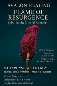 Ruby PainiteMineral Mineral Display Stand Mogok Myanmar 256 grams Display Stand - Picture 1 of 14