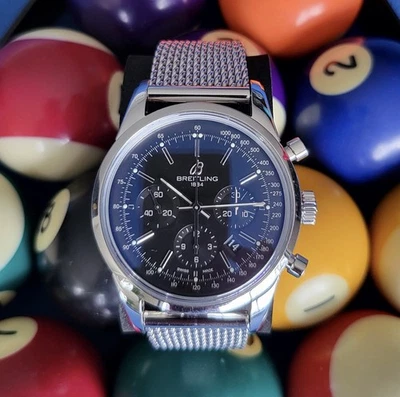 Cronógrafo automático Breitling Transocean  Foto 1 de 4