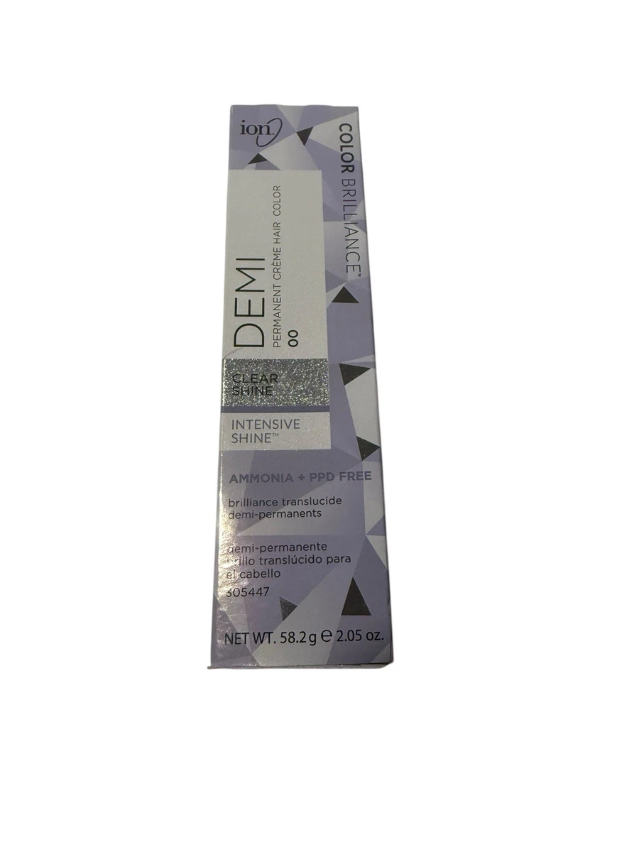 Ion Color Brilliance Intensive Shine Demi Permanent Creme 00 Clear – Für Glänzende Haare Ohne Farbe