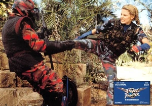 Streetfighter ORIGINAL Aushangfoto Jean-Claude Van Damme / Kylie Minogue - Picture 1 of 1