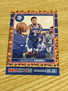 2025 cerchi stregati zucca arancione #179 Quentin Grimes - Foto 1 di 2