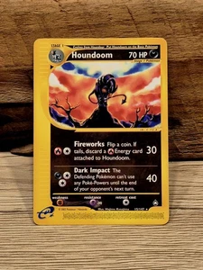 🇬🇧 Houndoom / Hundemon Non-Holo - 15/147 Aquapolis - Excellent - Pokemon  - Bild 1 von 2