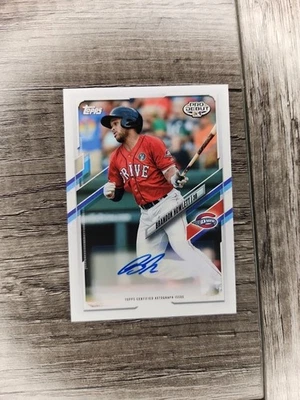 2021 Topps Pro Debut - Brandon Howlett #PD-105 Autographs (AU, RC) - Image 1 of 2