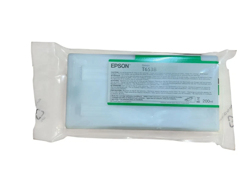 original Epson T653B green / grün 200ml. für Epson PRO 4900 PRO 4900 SPECTRO M1 - Bild 1 von 1