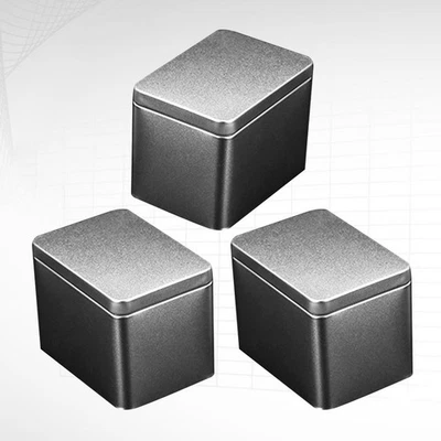  3 PCS Metall Vorratsdose Tee-aufbewahrungsbox Geschenkboxen Teebehälter - Bild 1 von 4