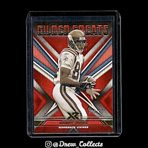 Panini XR #6 2020 Randy Moss dorado Greats rojo - Imagen 1 de 2