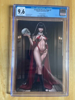 VAMPIRELLA/DRÁCULA: RAGE #2 - KEITH GARVEY VIRGEN CVR-CGC 9,6!  616 CMCS ED A! Foto 1 de 4