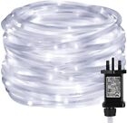 10M-30M LED Rope Tube String Fairy Light Mains Plug In Outdoor Garden Lighting