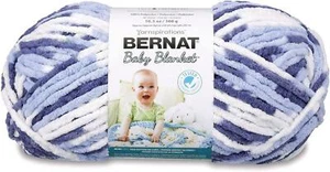 Bernat BABY BLANKET SUPER CHUNKY Knitting Yarn Wool 300g - 04134 Blue Dreams - Picture 1 of 1