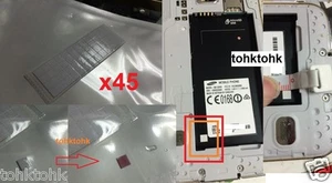 x45  liquid damage indicator warranty sticker Samsung Galaxy S5 G900 Note TAB - Picture 1 of 3