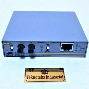 ALLIED TELESIS AT-MC101XL FAST ETHERNET MEDIA CONVERTER - Picture 1 of 3