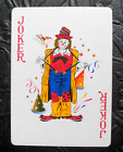 Chapeaux de fête suspendus clown Snaps JOKER - échange large carte à jouer - dos armée américaine
