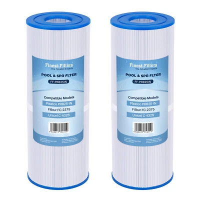 2 X Hot Tub Spa Pool Wasserfilterpatronen Kompatibel Mit Pleatco PRB25IN, Unicel - Bild 1 von 2