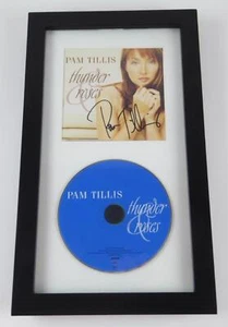 Pam Tillis Signed Autographed Thunder Roses Framed Display Matted CD W/Cover - Picture 1 of 3