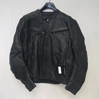 Can-Am BPR Leather Jacket Black Large L *DISPLAY* Foto 1 de 4