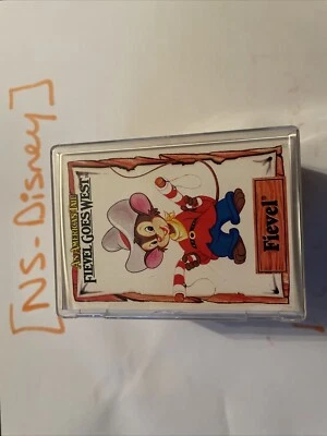 Juego completo de cartas coleccionables 1991 An American Tail: Fievel Goes West 1-150 Impel Foto 1 de 4