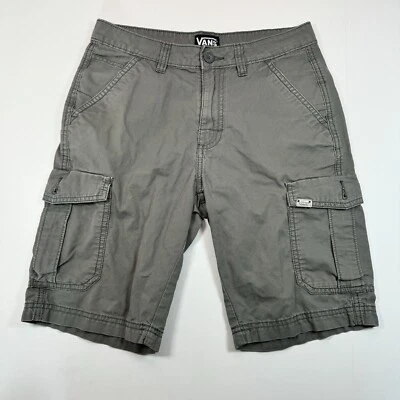 Pantalones Cortos Carga VANS Niños Gris Pana Suave Talla 14 Foto 1 de 4