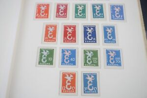 Europa Cept:Postfrische Sammlung im Klemmbinder aus Nachlass!A55