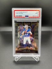 2018 Panini Select #24 Josh Allen Rookie Card PSA 9 MINT