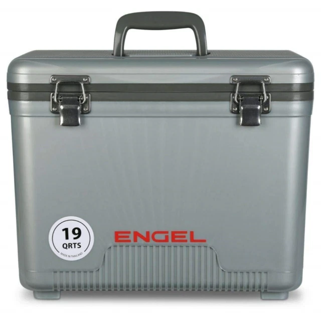 Engel 19 Qt Cooler Dry Box, Silver - UC19S