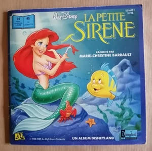 DIE KLEINE MEERJUNGFRAU 7" EP PLATTENBUCH Disneyland LLP-603 Marie-Christine Barrault - Bild 1 von 4