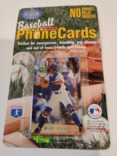 Mike Piazza 1995 Classic $10 MLB Prepaid Phone Card NIP